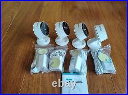 LaView F1 Indoor Security Camera 4 PACK 1080P (LV-PWF-1-FH) White