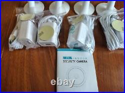 LaView F1 Indoor Security Camera 4 PACK 1080P (LV-PWF-1-FH) White