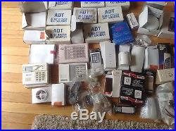 Lot of ADEMCO/ ADT home security & alarm system equipment