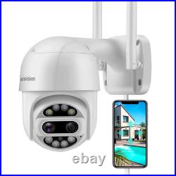 Motion Camera, Wifi for Home Security, Weatherproof, Full-Color Night Vision