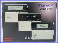 NEW RARE DSC Power Series LCD5501Z Fixed Message Alarm System Keypad NEW IN BOX