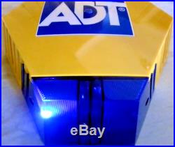 NEW STYLE ADT TWIN LED Flashing Solar Decoy Bell Box Dummy Kit + Battery (SFG-4)