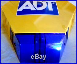NEW STYLE ADT Twin LED Flashing Solar Decoy Bell Box Dummy Kit + Battery (New1)