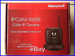 NEW! WIRELESS HONEYWELL IP CAMERA IPCAM-WI2B TOTAL CONNECT, L5100 ADT Ademco