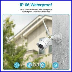 Outdoor Security Camera wansview1080P Wireless WiFi Home Surveillance Waterpr