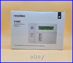 Resideo Security Alarm Keypad Alpha Display With Backlit Keys For Vista 6160C