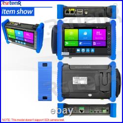 Rsrteng 4K CCTV Tester IPC-7600CADH Plus 7 HD CVI TVI AHD HDMI IP Camera Tester