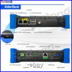 Rsrteng 4K CCTV Tester IPC-7600CADH Plus 7 HD CVI TVI AHD HDMI IP Camera Tester