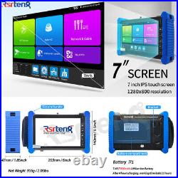 Rsrteng 4K CCTV Tester IPC-7600CADH Plus 7 HD CVI TVI AHD HDMI IP Camera Tester
