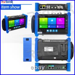 Rsrteng 7 8K Camera Tester AHD CVI TVI SDI TDR OPM VLS IPC-7600COVTADHS Plus