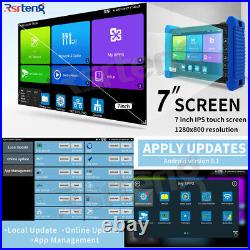 Rsrteng 7 8K IPC-7600C Plus Security Camera Tester 4K CCTV Monitor POE US
