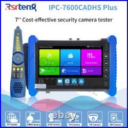 Rsrteng 7 8K IP Camera Tester TVI SDI CVI AHD Cable Tracer IPC-7600CADHS Plus Rsrteng 7 8K IP Camera Tester TVI SDI CVI AHD Cable Tracer IPC-7600CADHS Plus