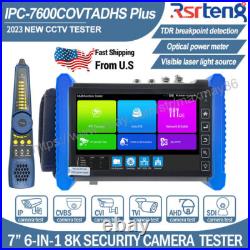 Rsrteng 8KAHD CVI TVI SDI VGA HDMI TDR OPM IPC-7600COVTADHS Plus CCTV Tester Rsrteng 8KAHD CVI TVI SDI VGA HDMI TDR OPM IPC-7600COVTADHS Plus CCTV Tester