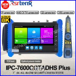 Rsrteng 8K 7 AHD CVI TVI SDI TDR OPM IP IPC-7600COTADHS Plus CCTV Camera Tester Rsrteng 8K 7 AHD CVI TVI SDI TDR OPM IP IPC-7600COTADHS Plus CCTV Camera Tester