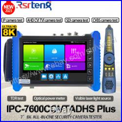 Rsrteng 8K IP Camera Tester Monitor 4K AHD CVI TVI SDI VGA TDR OPM VLS HDMI CCTV Rsrteng 8K IP Camera Tester Monitor 4K AHD CVI TVI SDI VGA TDR OPM VLS HDMI CCTV