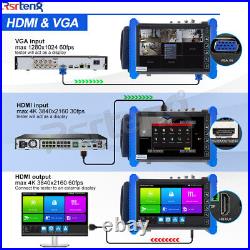Rsrteng 8K IP Camera Tester Monitor 4K AHD CVI TVI SDI VGA TDR OPM VLS HDMI CCTV Rsrteng 8K IP Camera Tester Monitor 4K AHD CVI TVI SDI VGA TDR OPM VLS HDMI CCTV