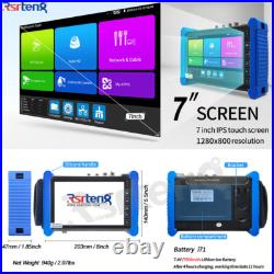 Rsrteng 8K IP Camera Tester Monitor 4K AHD CVI TVI SDI VGA TDR OPM VLS HDMI CCTV Rsrteng 8K IP Camera Tester Monitor 4K AHD CVI TVI SDI VGA TDR OPM VLS HDMI CCTV