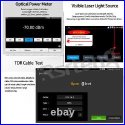 Rsrteng AHD CVI TVI SDI VGA HDMI TDR OPM VLS CCTV Tester IPC-7600COVTADHS Plus