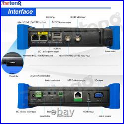 Rsrteng IPC-7600ADHS Plus 7 8K Security Camera Tester CVI TVI AHD test HDMI VGA