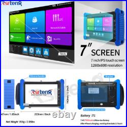 Rsrteng IPC-7600CADH Plus 7 IP CCTV Camera Tester HD CVI TVI AHD POE VGA HDMI