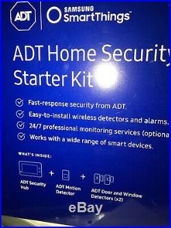 Samsung Smartthings ADT Home Security Starter Kit F-ADT-STR-KT-1 New Open Box