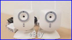 Security Camera RC8021W-ADT White WiFi Indoor IP Camera set of 2