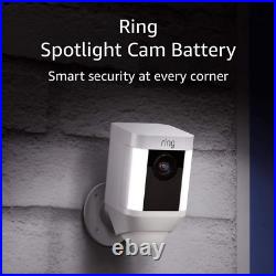 Spotlight Cam Battery Outdoor Rectangle Security Wireless Standard Surveillance