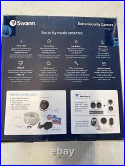 Swann 4K Full HD Add-On IP POE Security Dome Camera & Heat Sensing. A11. 1842
