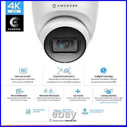 UltraHD 4K (8MP) Outdoor Security IP Turret PoE Camera, 3840x2160, 98ft Night UltraHD 4K (8MP) Outdoor Security IP Turret PoE Camera, 3840x2160, 98ft Night
