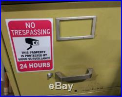 VIDEO SURVEILLANCE Security Decal Warning Sticker (no trespassing)set of 7 pcs