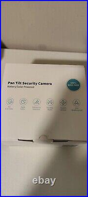 VIZIUUY Solar Security Cameras Wireless Outdoor, 3MP Pan Tilt 360°WiFi Camera