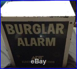 Vintage ADT Burglar Alarm Bank Bell Box
