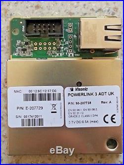 Visonic Powerlink 3 ADT UK Communicator P/N 90-207728 Ref 0517412011