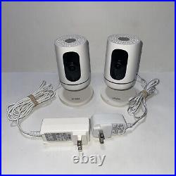 Vivint Ping Indoor Security Camera (V-Cam1)With 2 Power Supply- Works See Pics X2