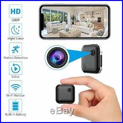 Wireless Home Security Camera WiFi Spy Camera Mini Hidden Camera Audio and