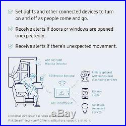 Wireless Home Security Starter Kit withDIY Smart Alarm System Hub Works with Alexa