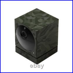 Wireless Outdoor Surveillance Security Camera Green Camo Includes Base Station
