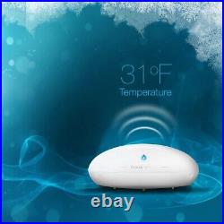 Wireless Water Leak Detection System Compatible with Apple HomeKit Technologies